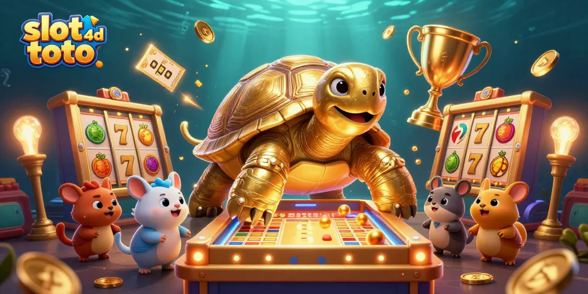 Experience thrilling gameplay with slot toto 4d in a dynamic casino illustration showcasing excitement and fun.